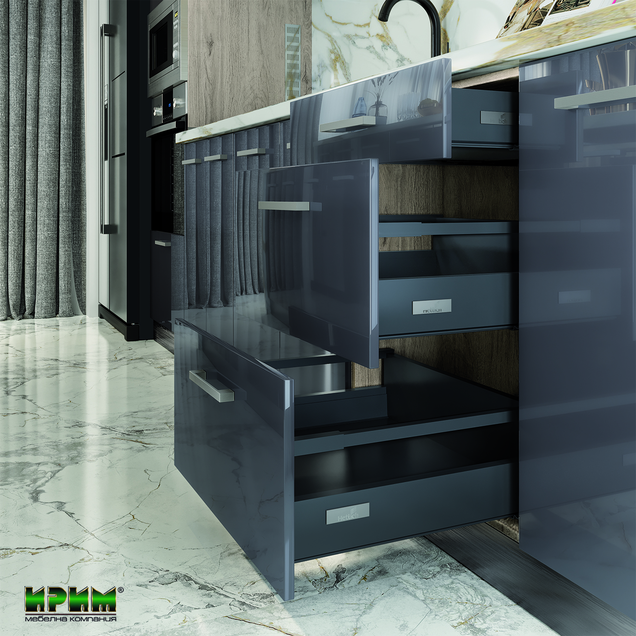 Кухненска композиция без термоплотове CITY 9087 по запитване - Image 2