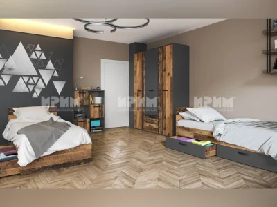 Детско обзавеждане Сити 5040 за матрак 90/200 см