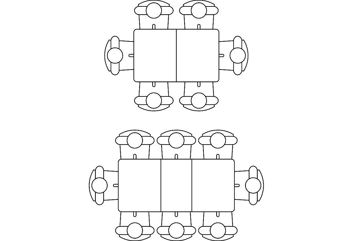 Трапезна маса EKRE разтегателна - Image 8